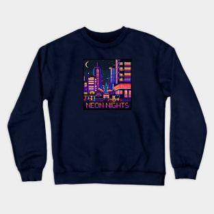 Neon Nights Self Titled Album Crewneck Sweatshirt